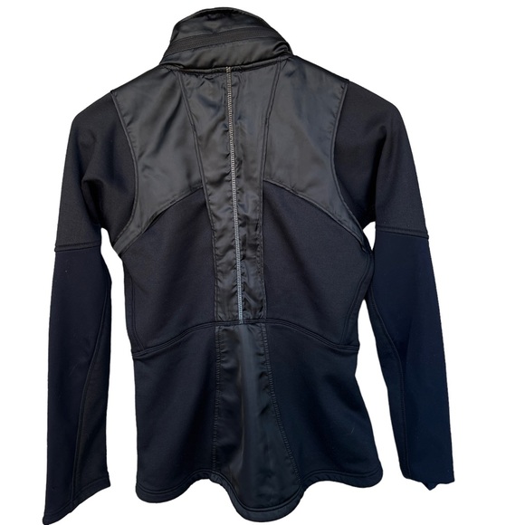 Athleta Black Soft Shell Full Zip Jacket Women's Size XS - Picture 2 of 8